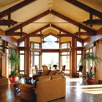 Timber Frame Home: Ketchum Residence