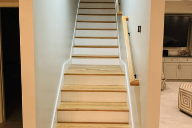 Example of a minimalist staircase design in Birmingham
