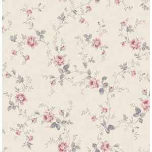 Beacon House by Brewster 2669-21762 Empress Wen Sapphire Festival Floral -  Contemporary - Wallpaper - by The Savvy Decorator | Houzz