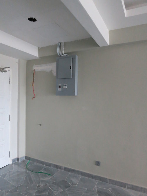 Ideas needed to cover power box in foyer