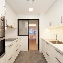 Cocina | Reforma de piso Maragall - Interior Doors