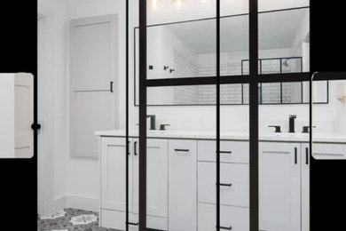 Modern Farmhouse Bathroom Before & After Video