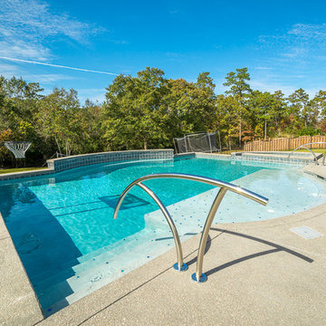 Elevated Pool and Hot Tub Combo Swansboro