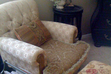 Example of an eclectic family room design in San Francisco