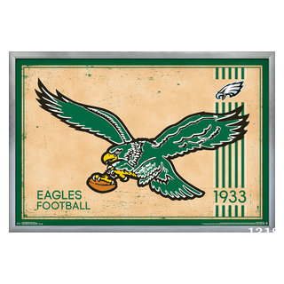 NFL Atlanta Falcons - Retro Logo 15 Wall Poster, 22.375 x 34