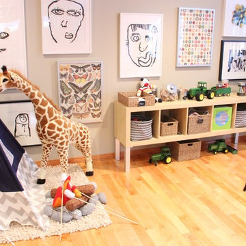 *lower level playroom