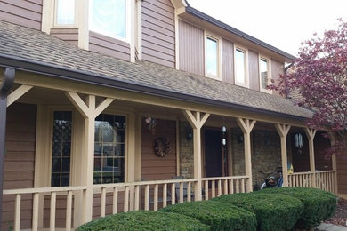 Elegant exterior home photo in Indianapolis