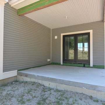 Heated sunroom unfinished
