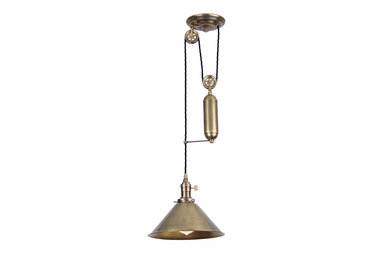 Pulley Lights by PW Vintage Lighting