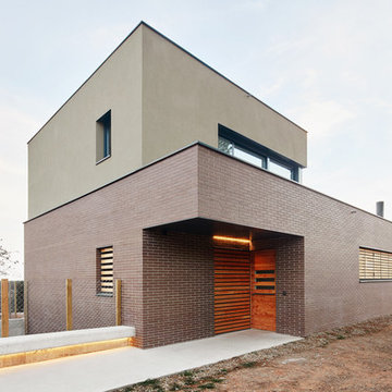 54COD Obra nueva de casa aislada-adosada en Matadepera