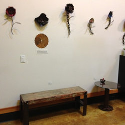 Saw Blade Flowers - WInery Gallery Show - Products