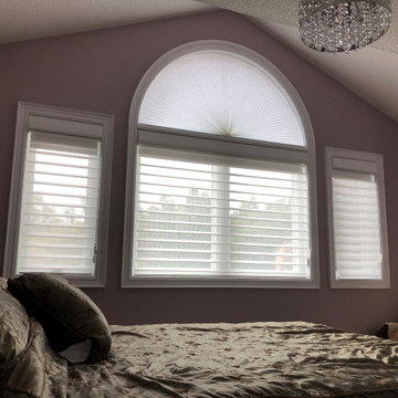 Specialty windows and sheer shades