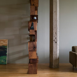 Walnut Shelving for Industrial Loft - Products