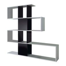 50 Most Por Contemporary Bookcases For 2019 Houzz Uk Direct Furniture Suppliers Zarah Zig Zag Bookcase Bookcases