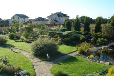 Пример оригинального дизайна: участок и сад