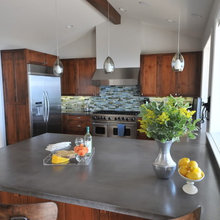 Concrete countertops