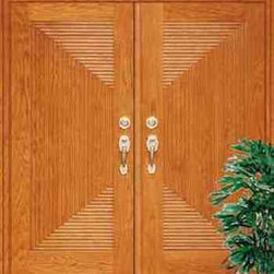Decorative Double Door - Front Doors