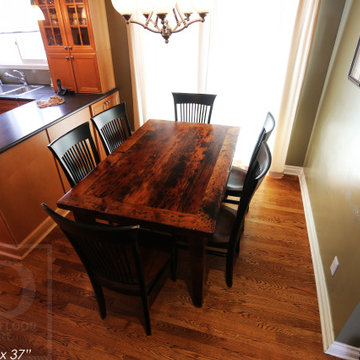 Reclaimed Wood Harvest Tables