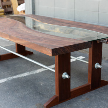 Walnut Slab River Table