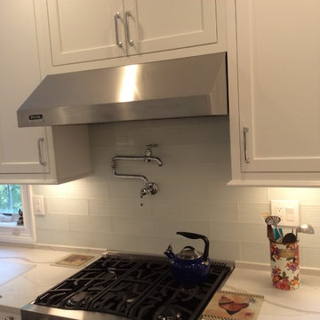 Contemporary White Shaker - Tenafly, NJ