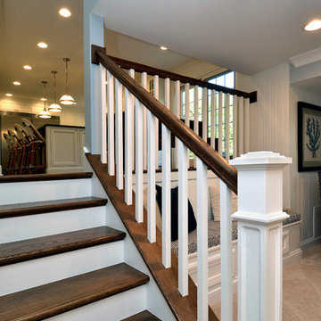 Arlington Heights White Transitional Kitchen