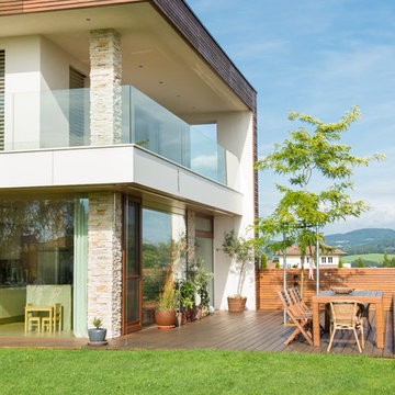 Seitenansicht Villa