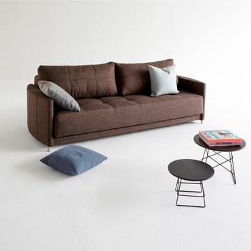 Innovation Crescent Deluxe Excess Sofa Bed | Begum Dark Brown