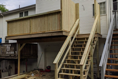 Deck - contemporary deck idea in Boston
