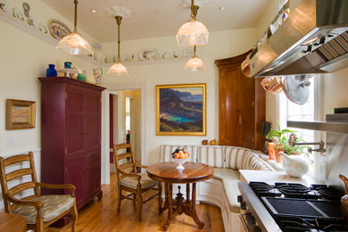 Traditional kitchen in San Francisco.