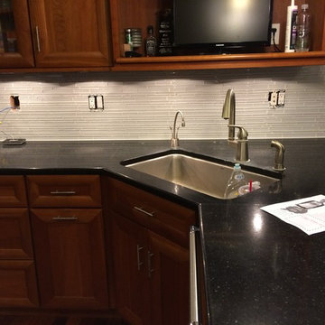 Glass Tile Backsplash