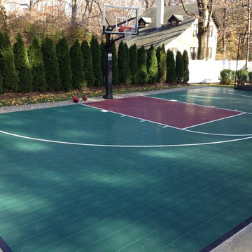 Backyard Basketball Court