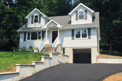 Inspiration for an exterior home remodel in New York