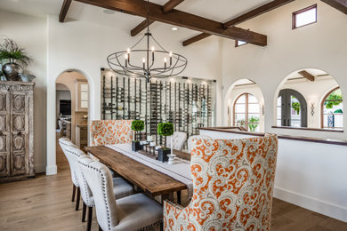 Example of a wine cellar design in Phoenix