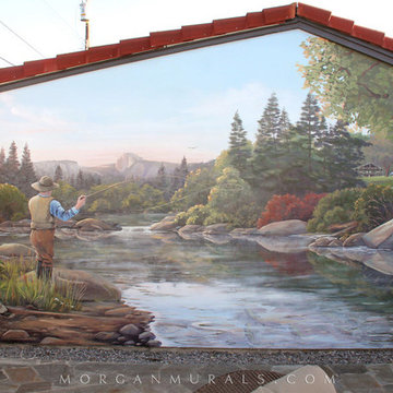 Fly Fishing Wall Mural