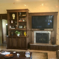 Fireplace surround - Bookcases