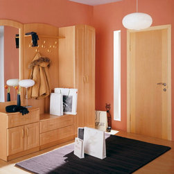 Alice Hall Unit in Beech | Composition 1 - Closet Organizers