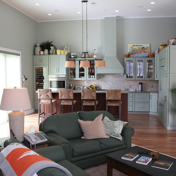 Expansive L-Shape Kitchen