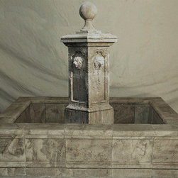 Landscaping Mediterranean Style - Outdoor Fountains And Ponds