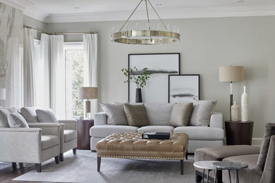 Family room photo in Toronto
