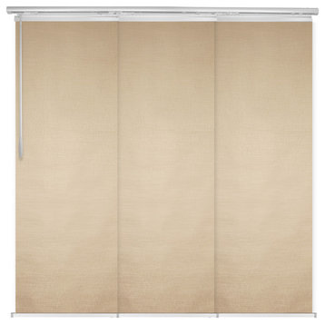 Osweald 3-Panel Track Extendable Vertical Blinds 36-66"W