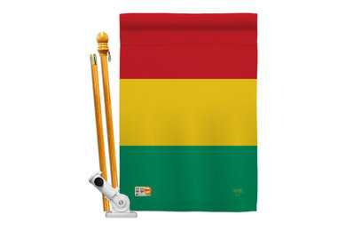 Guinea Flags of the World Nationality House Flag Set