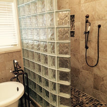 walk-in shower
