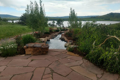 Design ideas for a rustic landscaping in Denver.