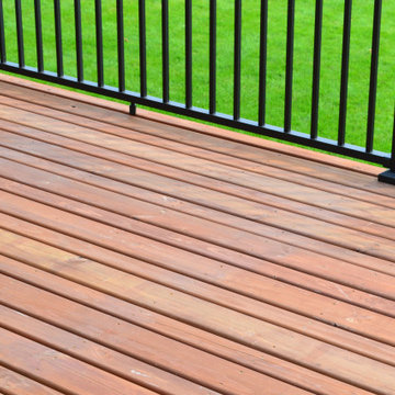 Brown Wood Deck