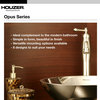 Houzer CHT-1800-1 Opus Series Topmount Stainless Steel Oval Bowl Lavatory Sink