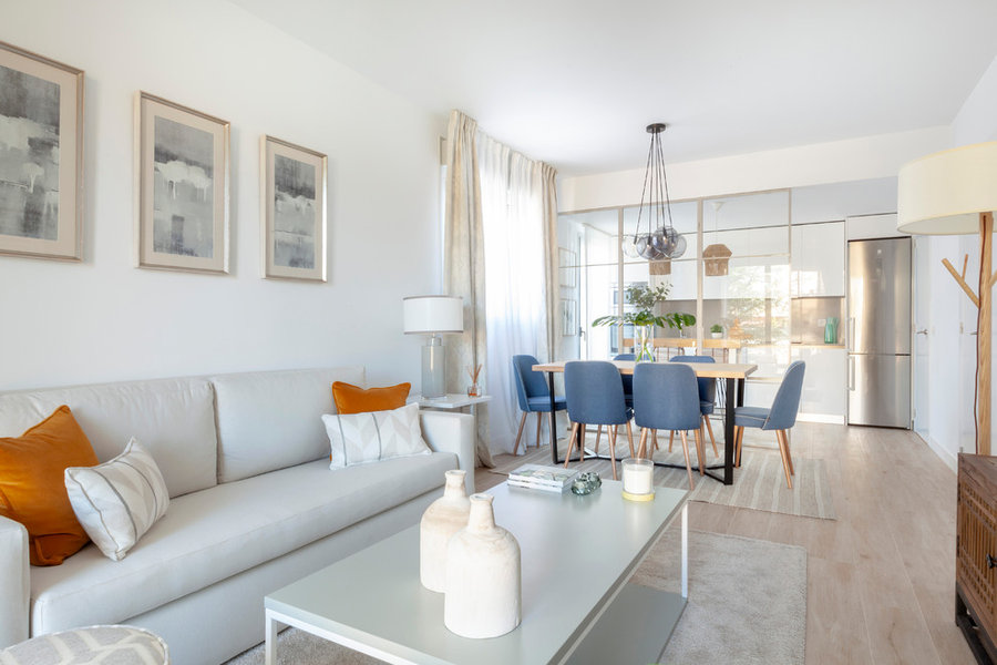 AEDAS HOMES piso piloto promoción Orellana y oficinas