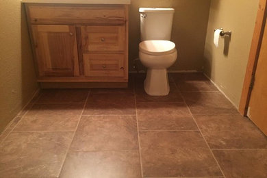 Bathroom Floor repair - tile