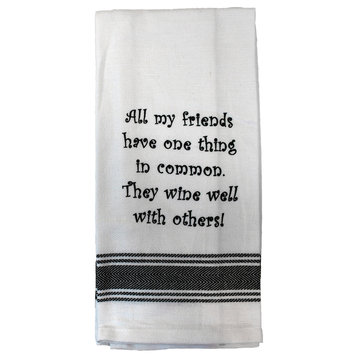 Wine Well With Others, Kitchen Towel