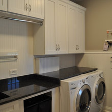Hiding water supply in laundry room