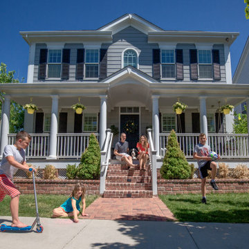 Partial Siding Replacement | Full House Painted